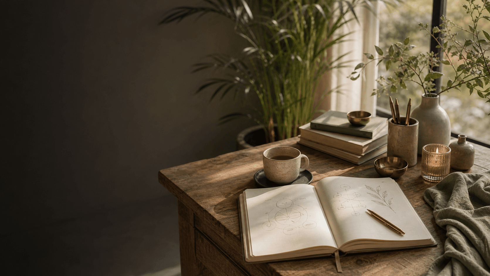 Wellbeing journal and reflective notes